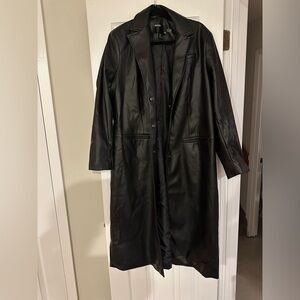 Bailey 44: Vegan Leather Trench Coat